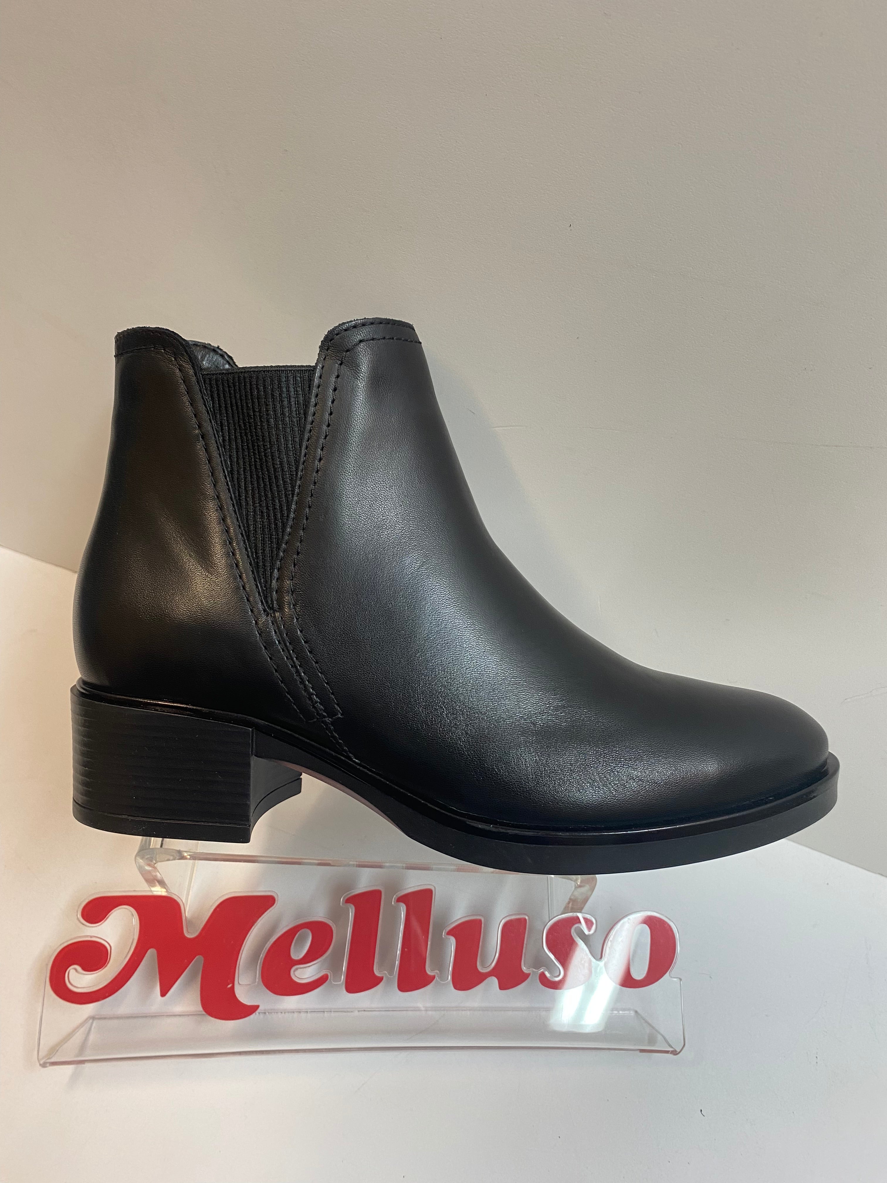 Melluso K91863Z stivaletto chelsea in pelle nero