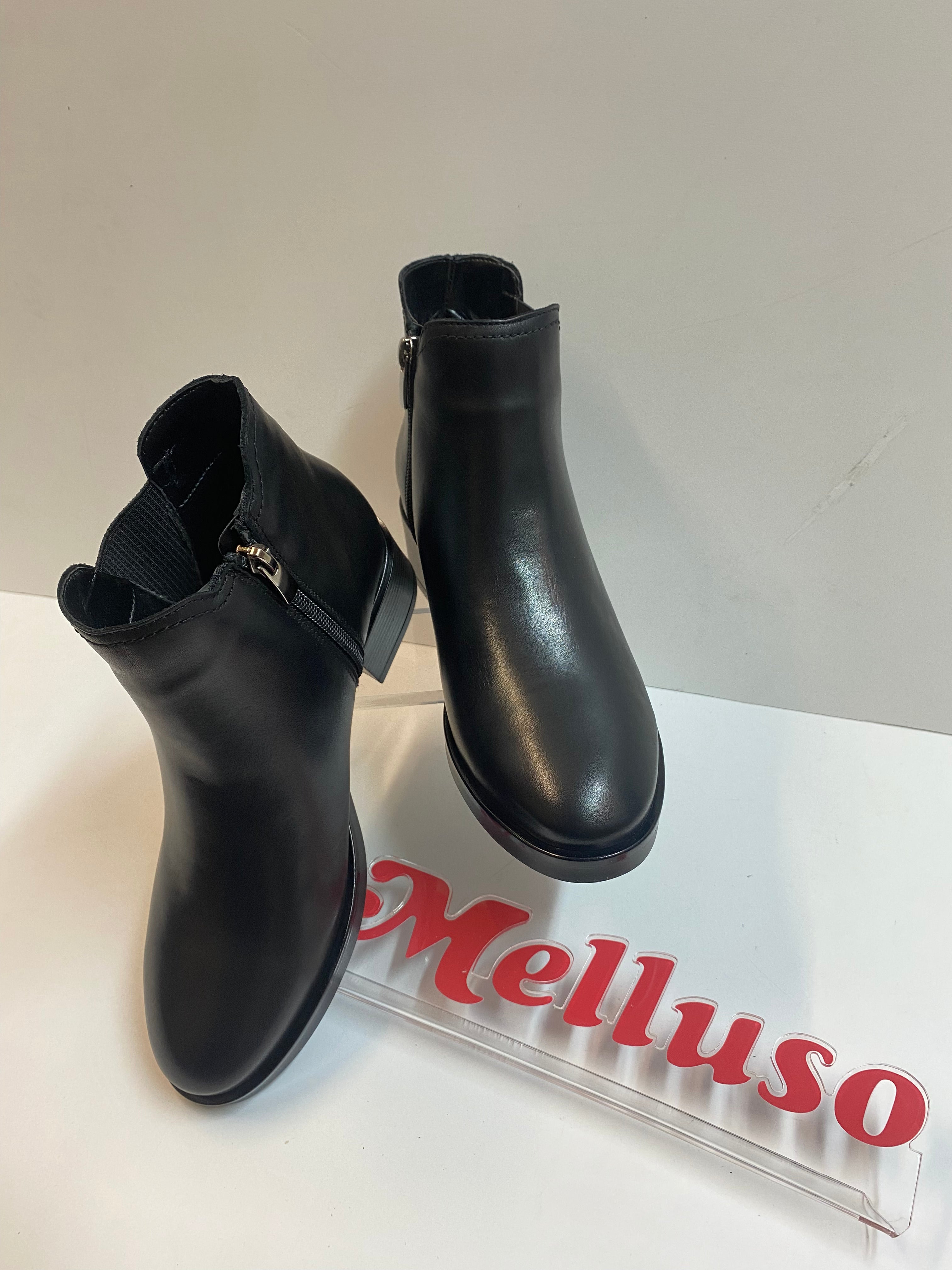 Melluso K91863Z stivaletto chelsea in pelle nero