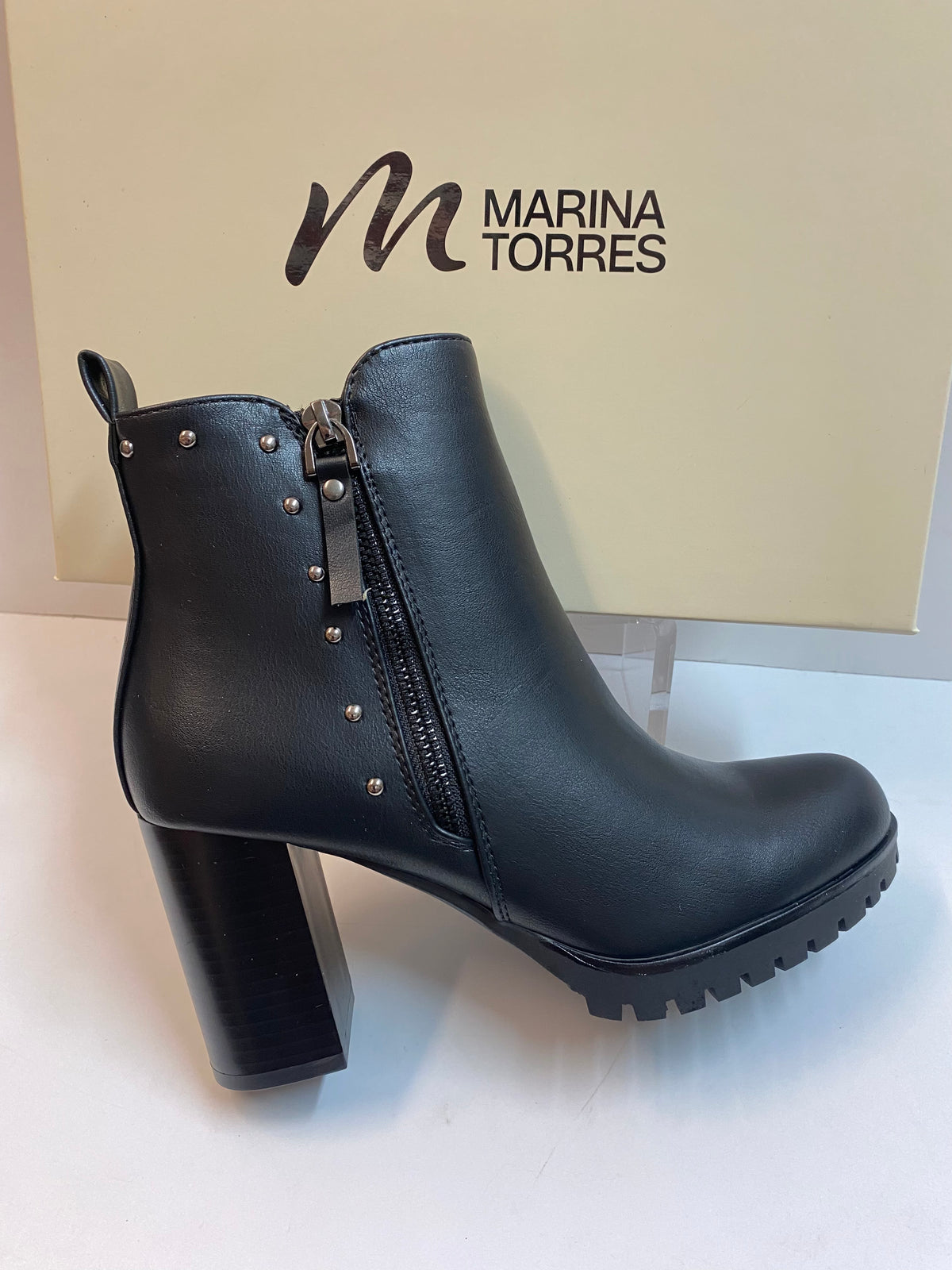 Marina Torres 9115-7 stivaletto con tacco largo