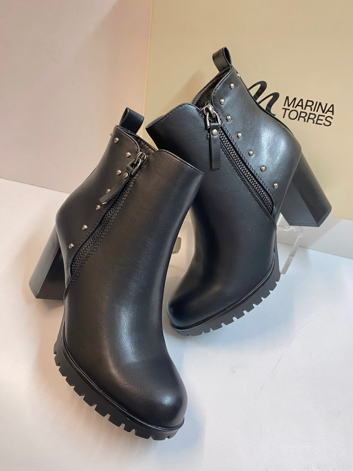 Marina Torres 9115-7 stivaletto con tacco largo