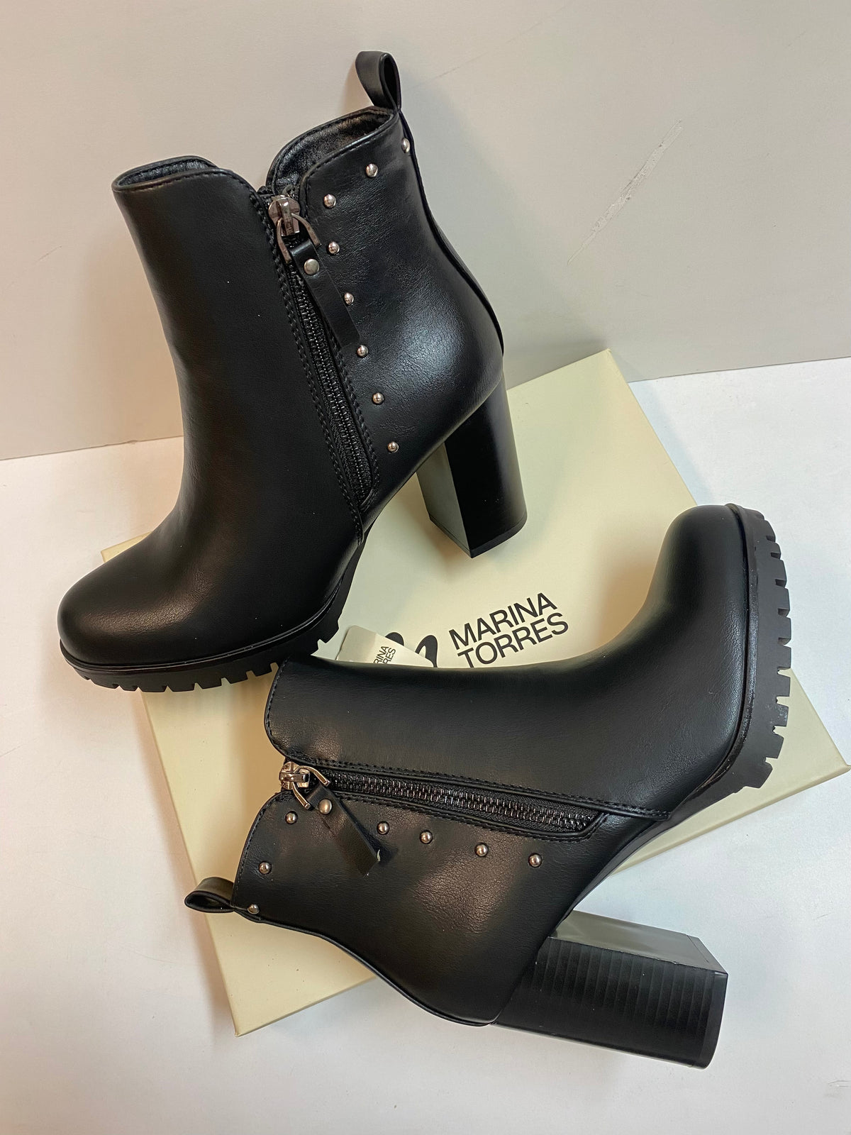 Marina Torres 9115-7 stivaletto con tacco largo