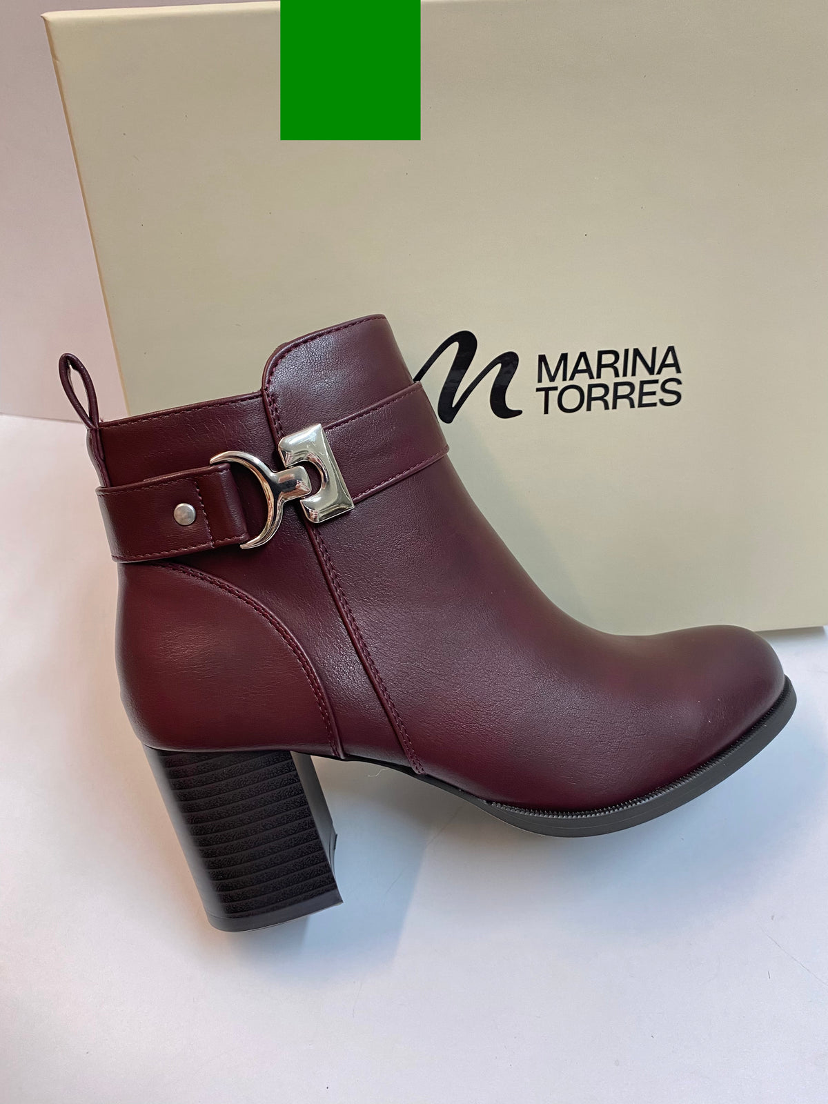 Marina Torres 9257-20 tronchetto elegante con fibbia