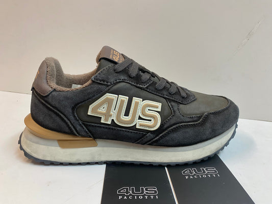 4US 25-450 Sneakers uomo in pelle scamosciata