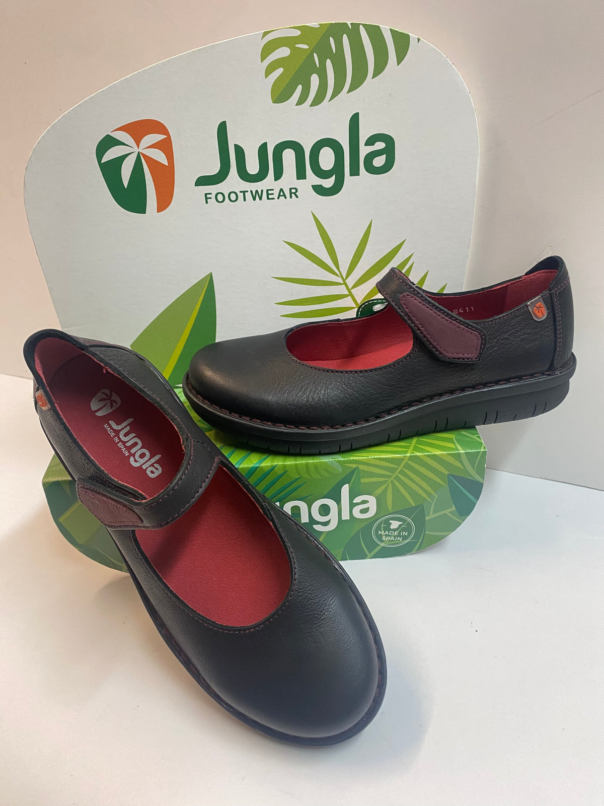 Jungla 8411 ballerine Mary Jane con chiusura a strappo