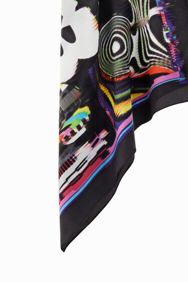 DESIGUAL WAWA142000 FOULARD MICKEY MOUSE NERO