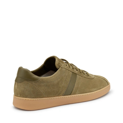Frau 24B3 sneaker uomo in suede verde
