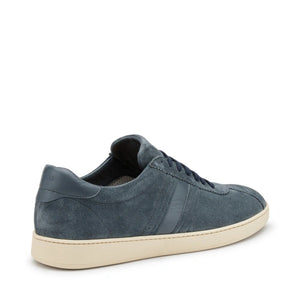 Frau 24B3 sneaker uomo in suede blù