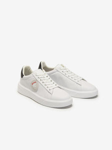 Blauer Buck02 sneaker allacciata stile tennis white/black