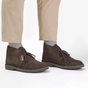 Clarks 26166784 Desert Boot Evo uomo Pelle scamosciata marrone scuro