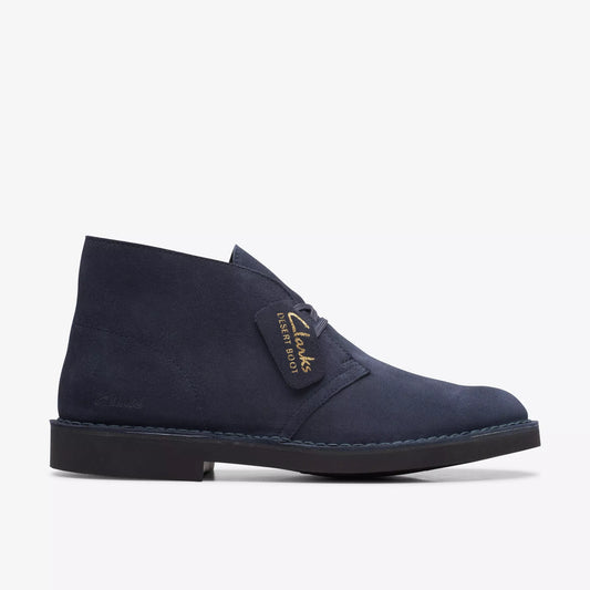 Clarks 26168085 Desert Boot Evo Pelle uomo scamosciata blu scuro