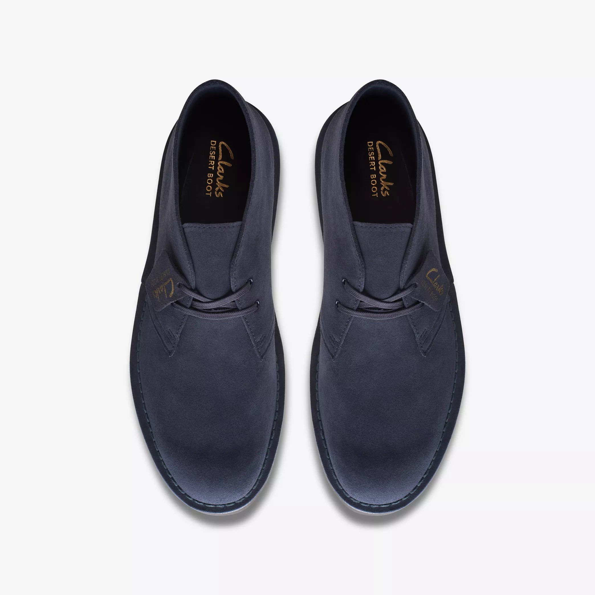 Clarks 26168085 Desert Boot Evo Pelle uomo scamosciata blu scuro