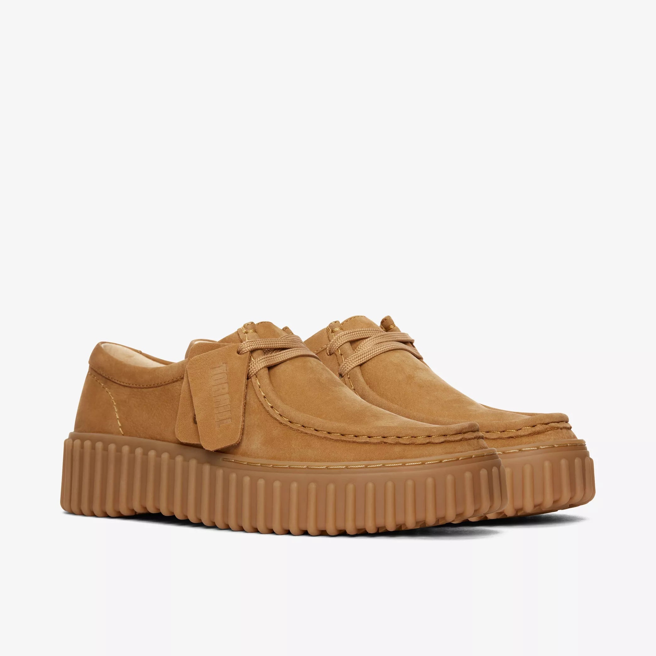 Clarks 26172084 Torhill Bee donna Nabuk marrone chiaro