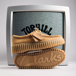 Clarks 26172084 Torhill Bee donna Nabuk marrone chiaro