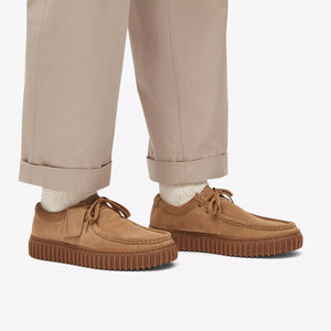 Clarks 26173471 Torhill Lo uomo Camoscio Sabbia Scuro