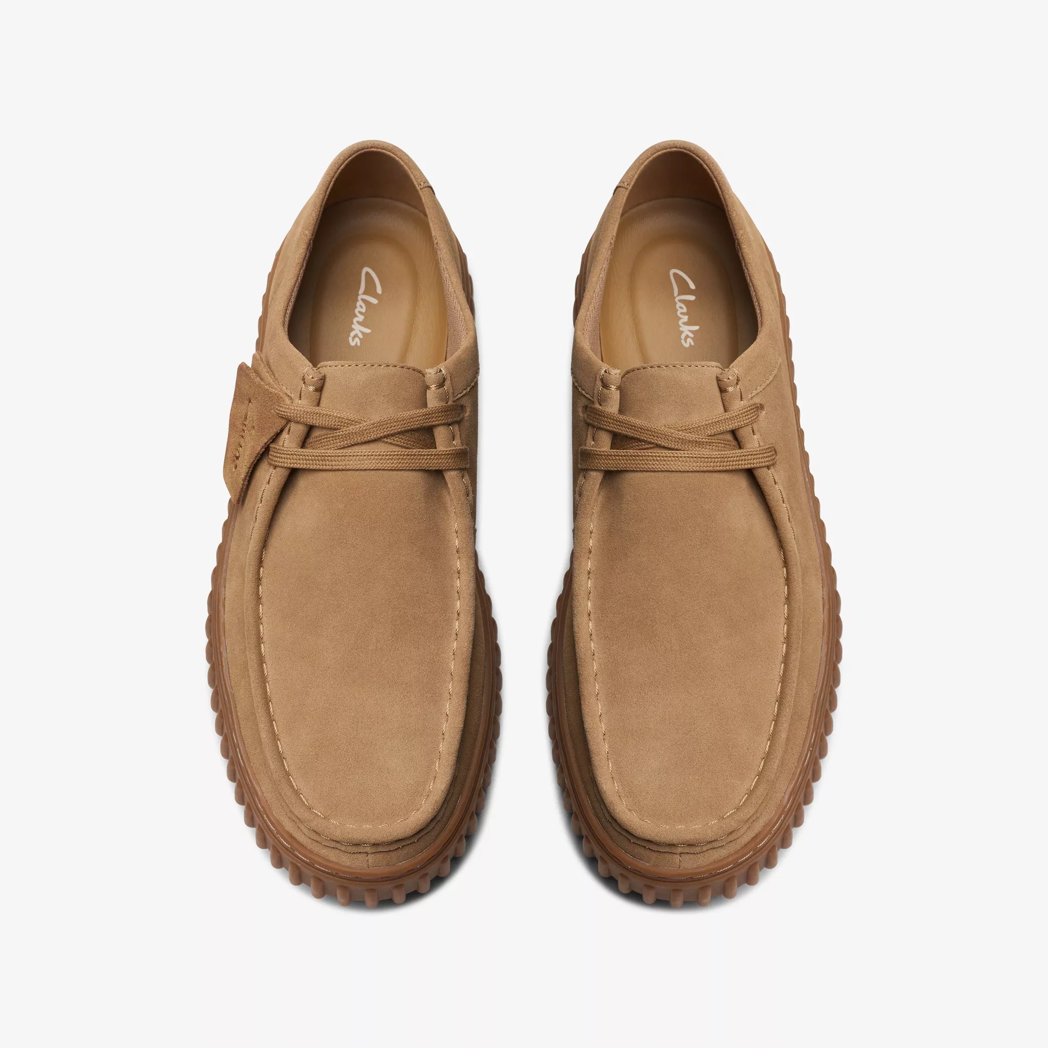 Clarks 26173471 Torhill Lo uomo Camoscio Sabbia Scuro