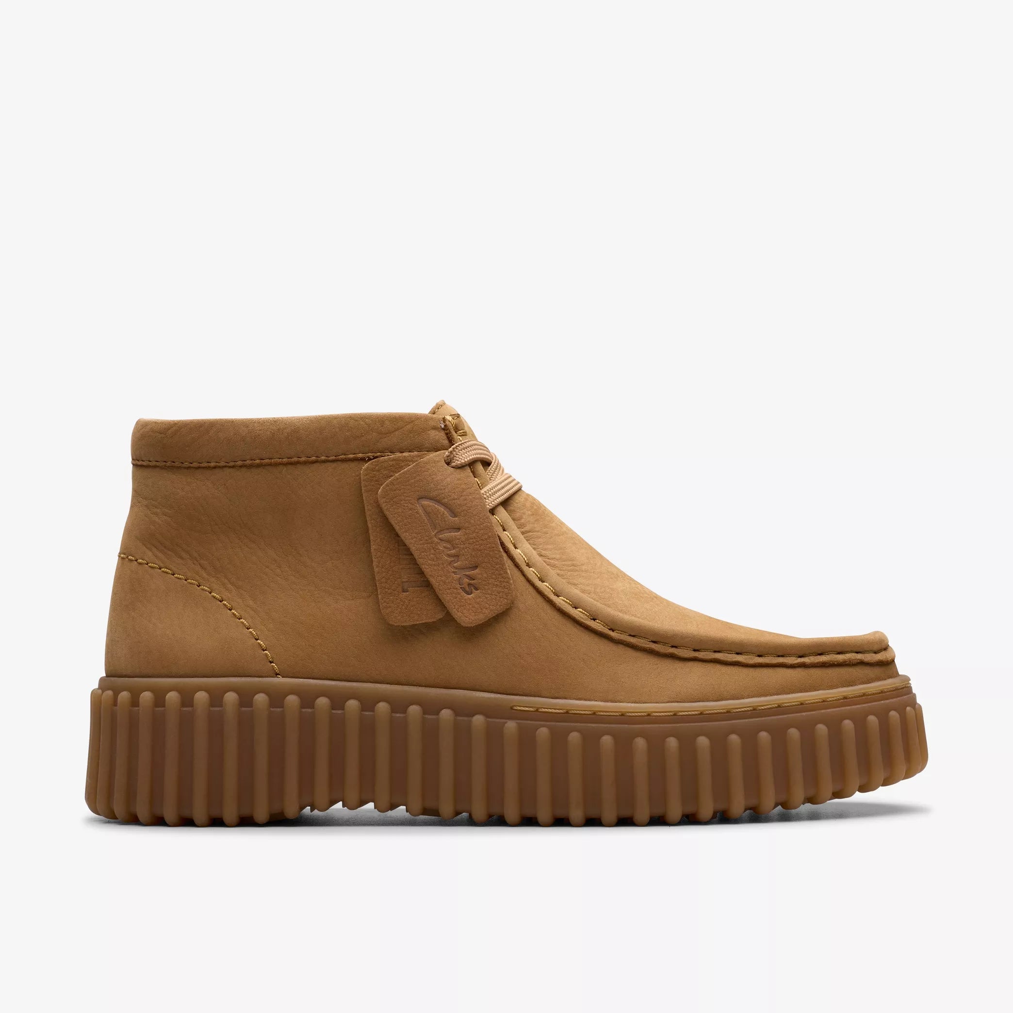 Clarks 26179359 Torhill Moss donna Nabuk marrone chiaro