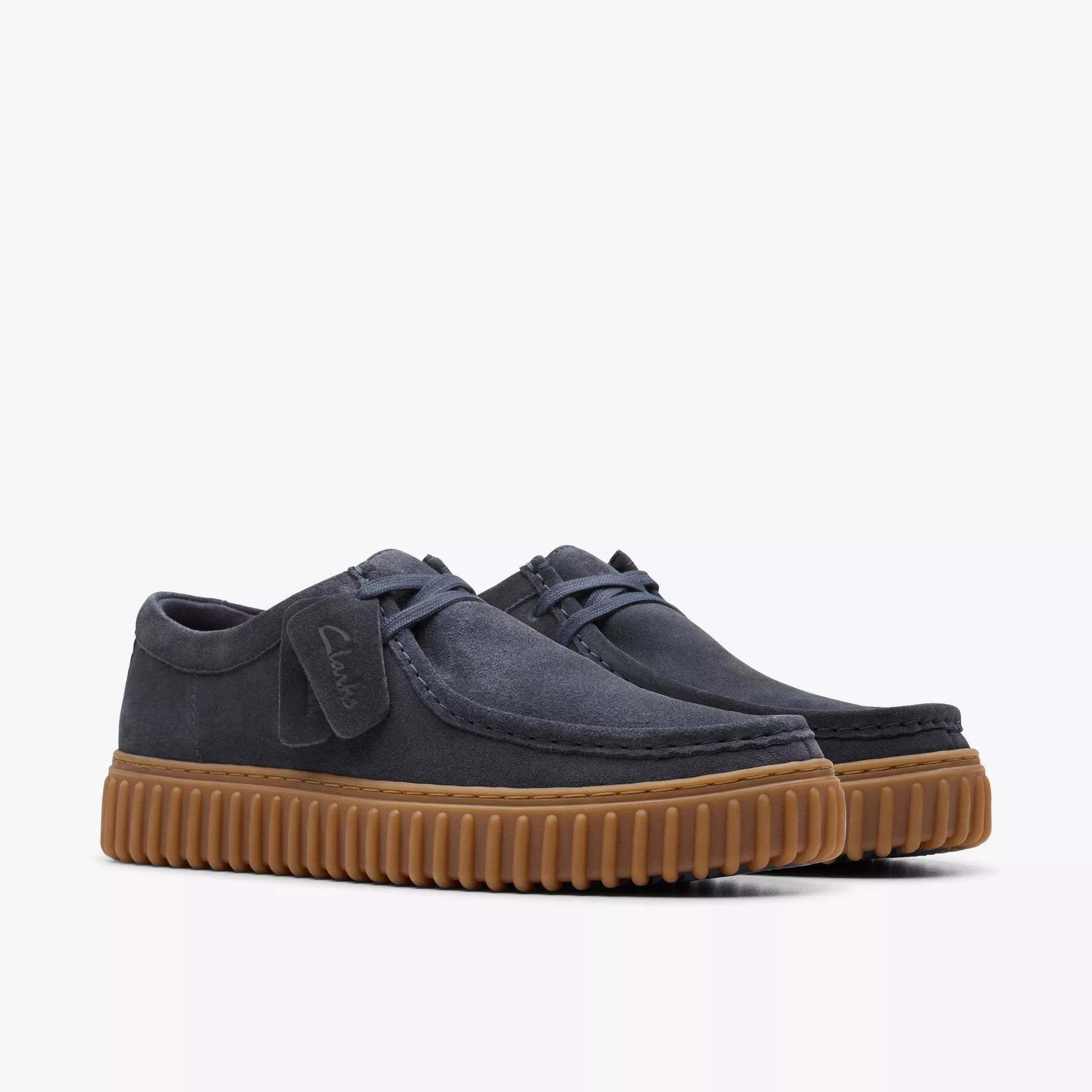 Clarks 26179708 Torhill Lo uomo Pelle scamosciata blu scuro