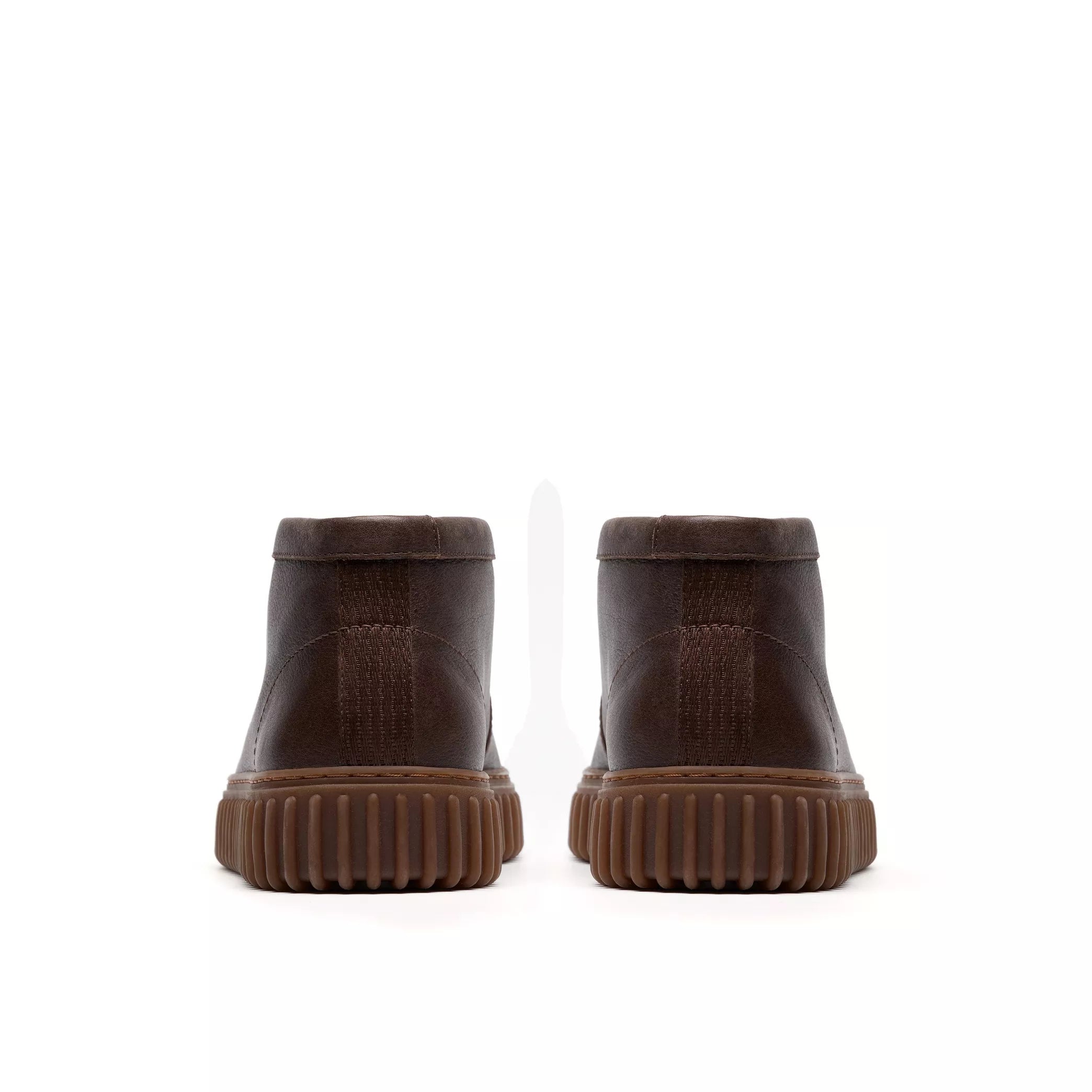 Clarks 26183425 Torhill Hi uomo Pelle marrone scuro