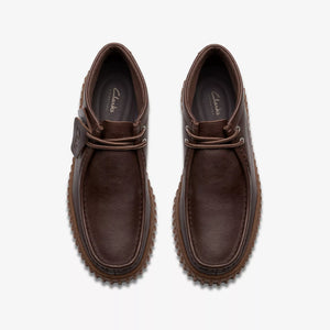 Clarks 26183425 Torhill Hi uomo Pelle marrone scuro