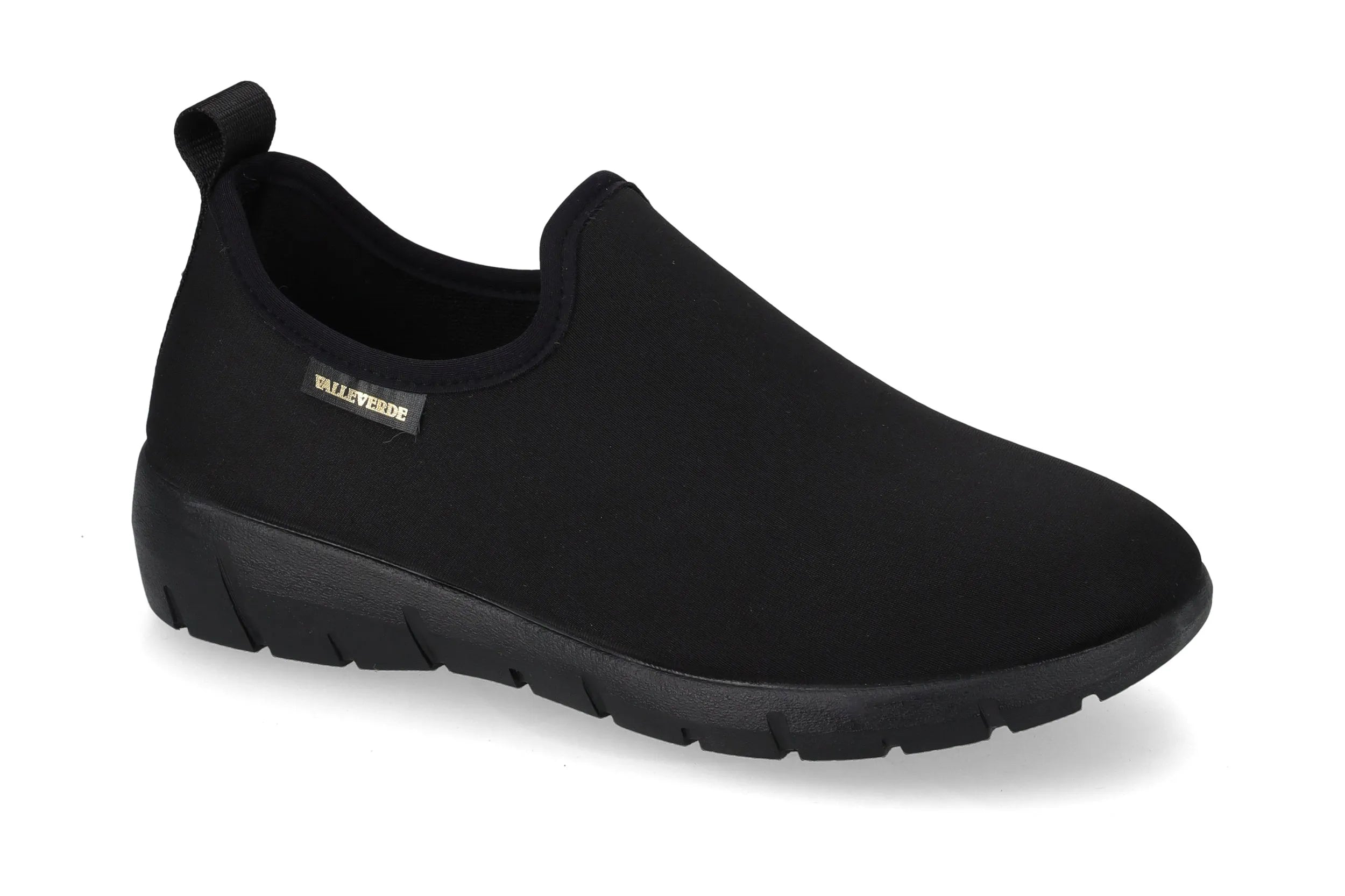 Valleverde 26504 mocassino slip on in tessuto elasticizzato