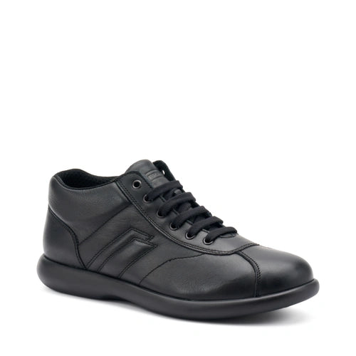 Frau 27L4 Sneakers uomo casual alta in pelle