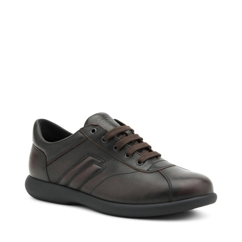 Frau 27N3 sneakers casual in pelle marrone