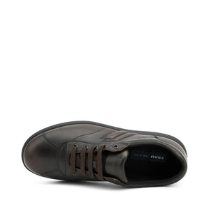Frau 27N3 sneakers casual in pelle marrone
