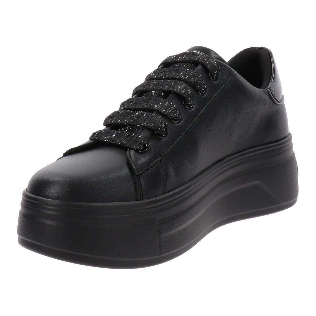 4US 4BV139 sneakers donna basse black