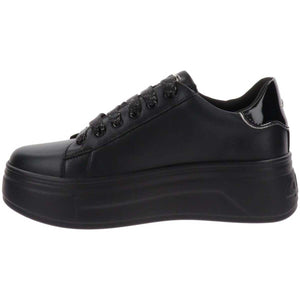 4US 4BV139 sneakers donna basse black