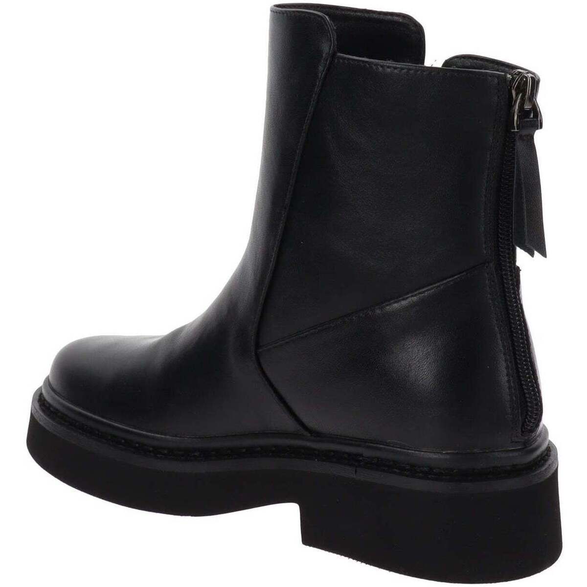 4US 4US007 stivaletti donna con logo