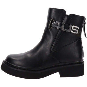 4US 4US007 stivaletti donna con logo
