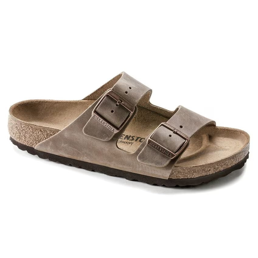 Birkenstock 352203 Arizona Pelle oliata - Tobacco Brown
