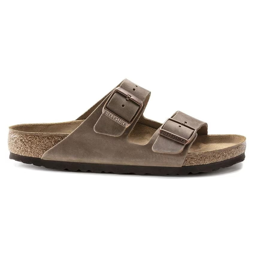 Birkenstock 352203 Arizona Pelle oliata - Tobacco Brown