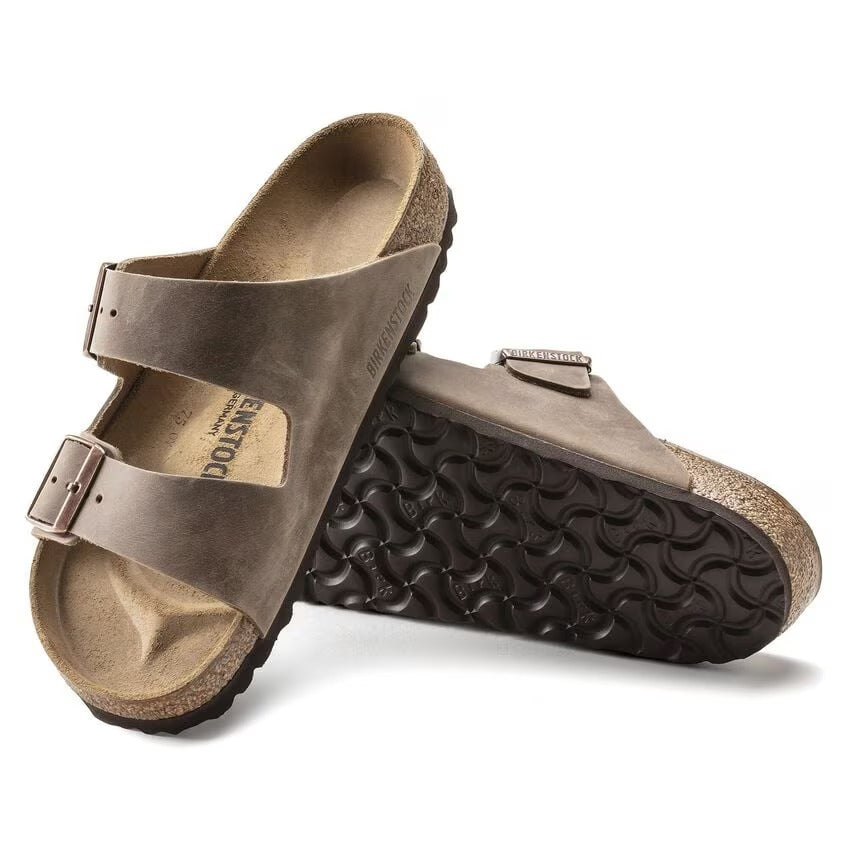Birkenstock 352203 Arizona Pelle oliata - Tobacco Brown