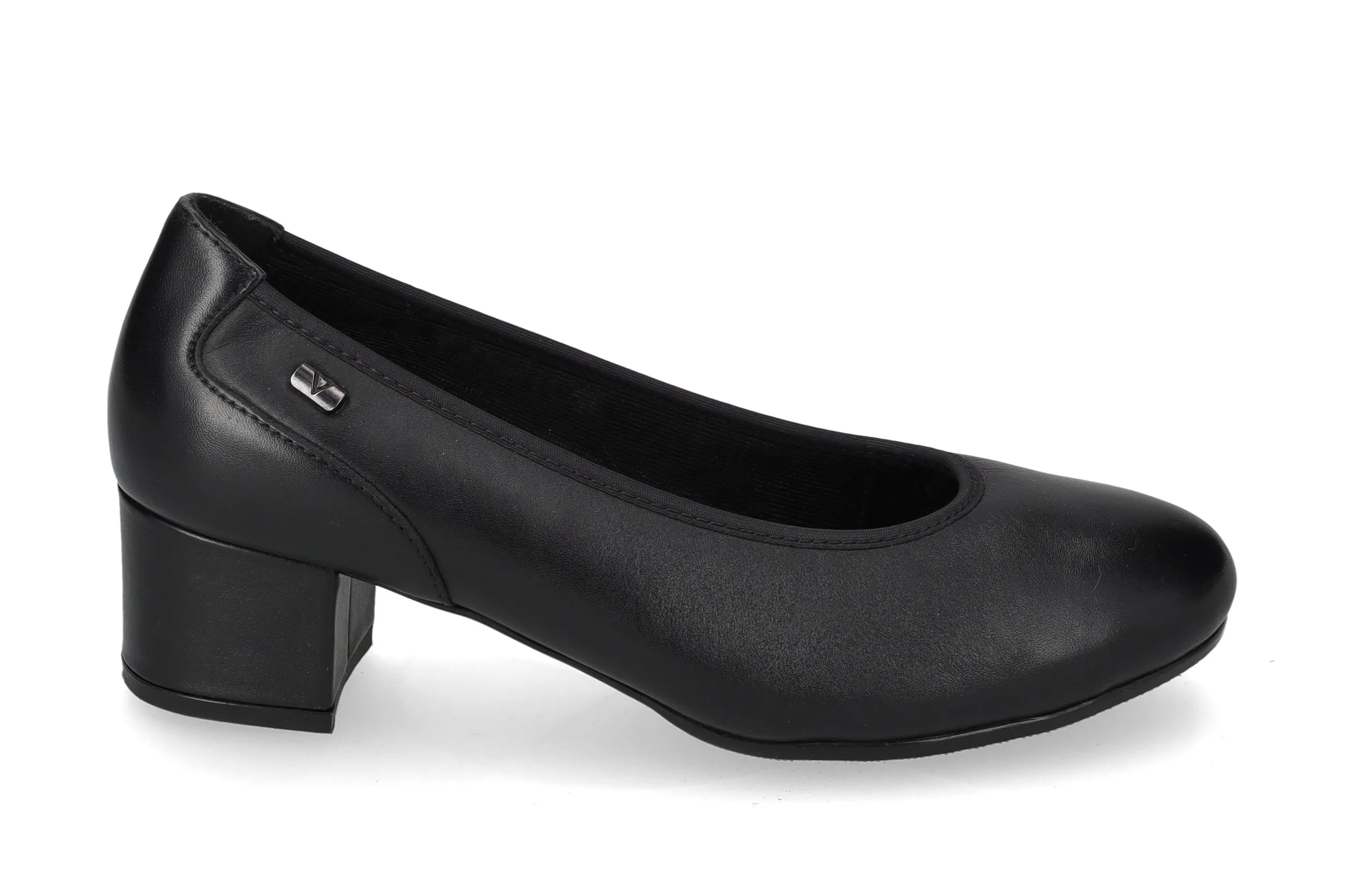 Valleverde 36372 Decolleté con tomaio e sottopiede in pelle