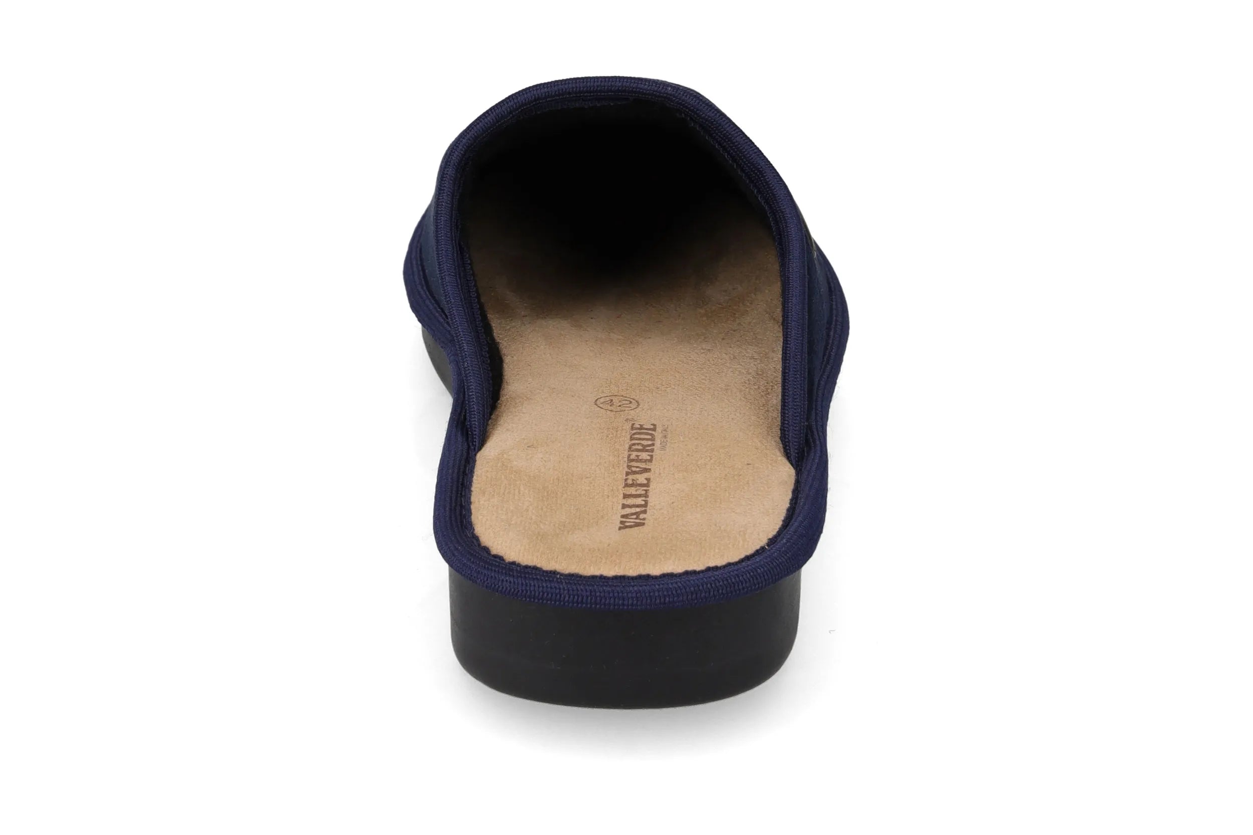 Valleverde 37870 Ciabatta uomo con tomaio in tessuto