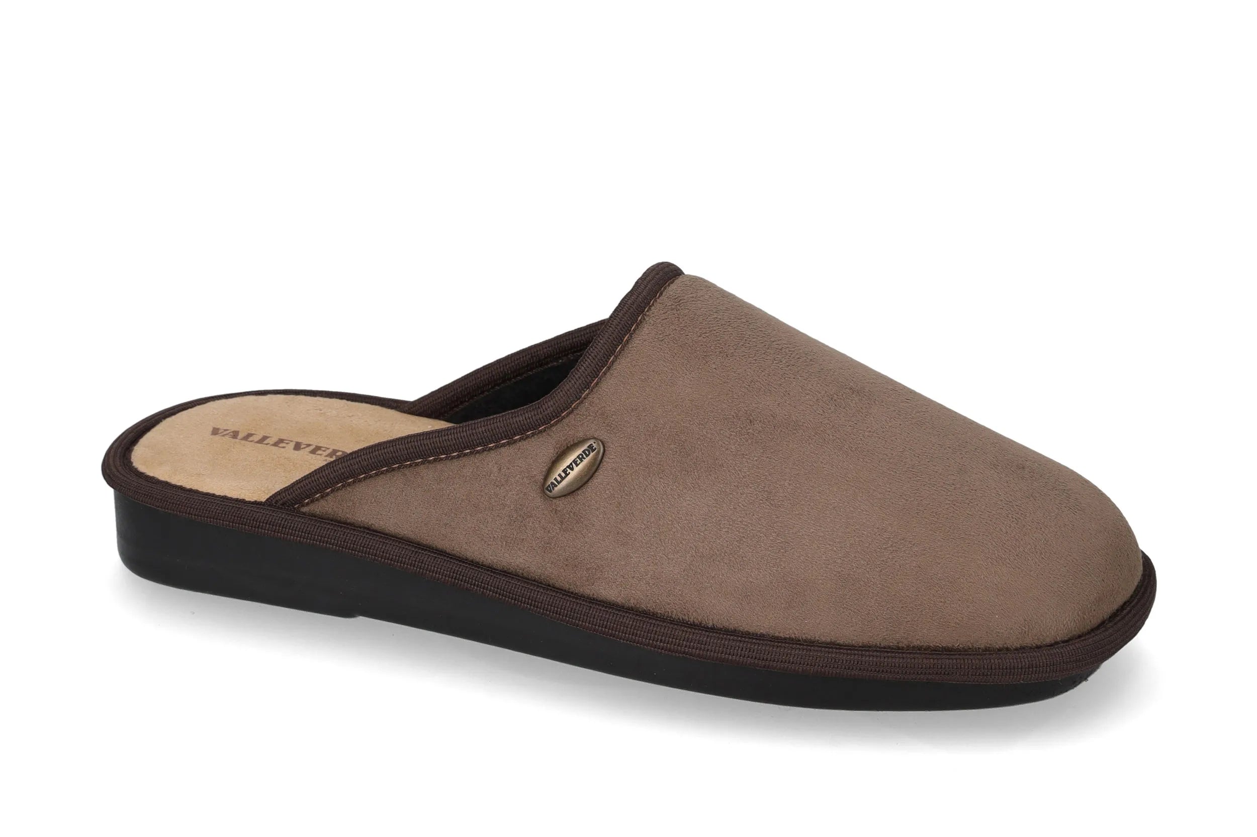 Valleverde 37870 Ciabatta uomo con tomaio in tessuto