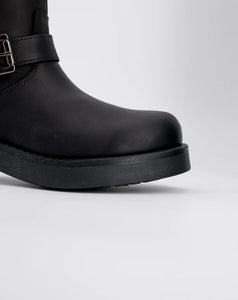 Stelio Malori 4034 biker stivale mid sullivan nero