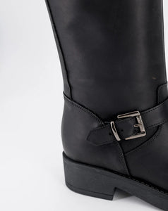 Stelio Malori 4034 biker stivale mid sullivan nero
