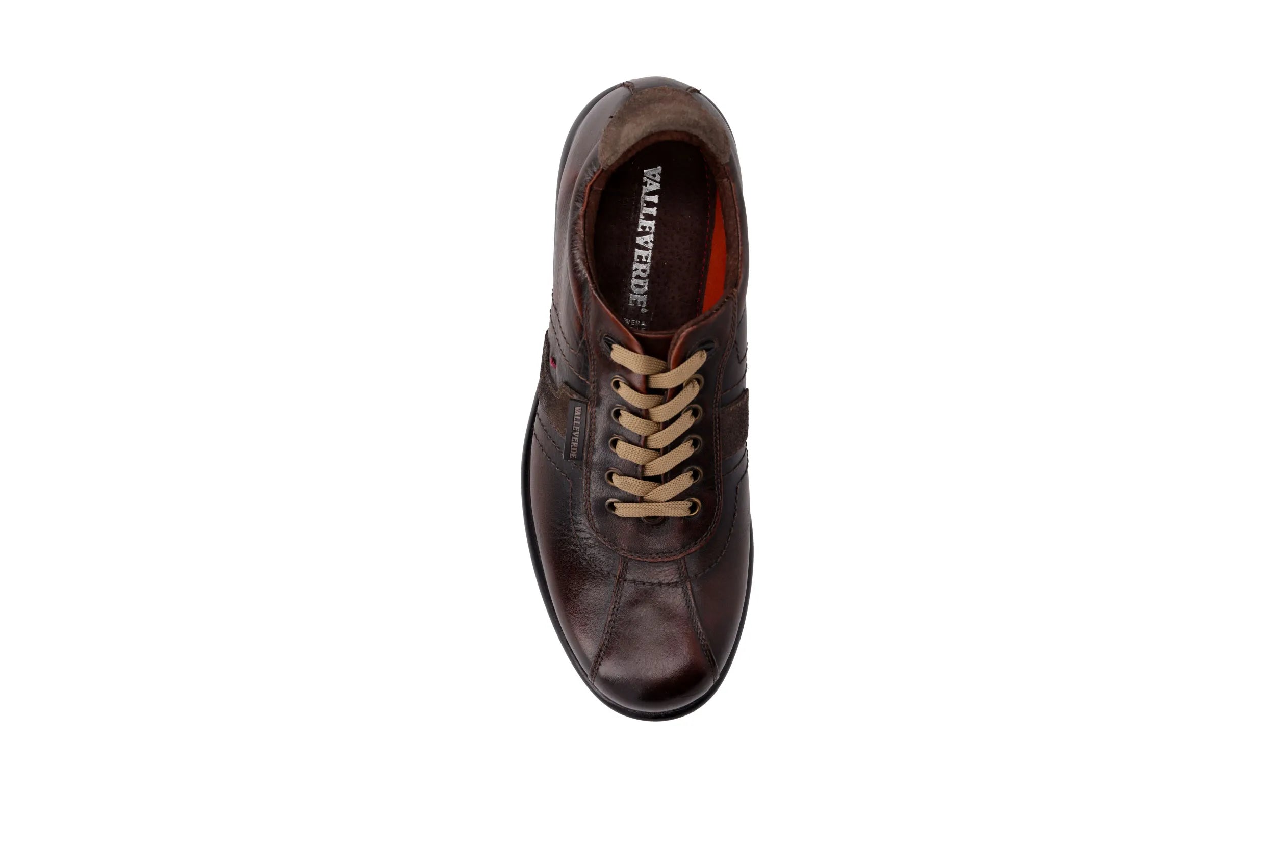 Valleverde 49801 sneakers uomo con tomaio e sottopiede in pelle