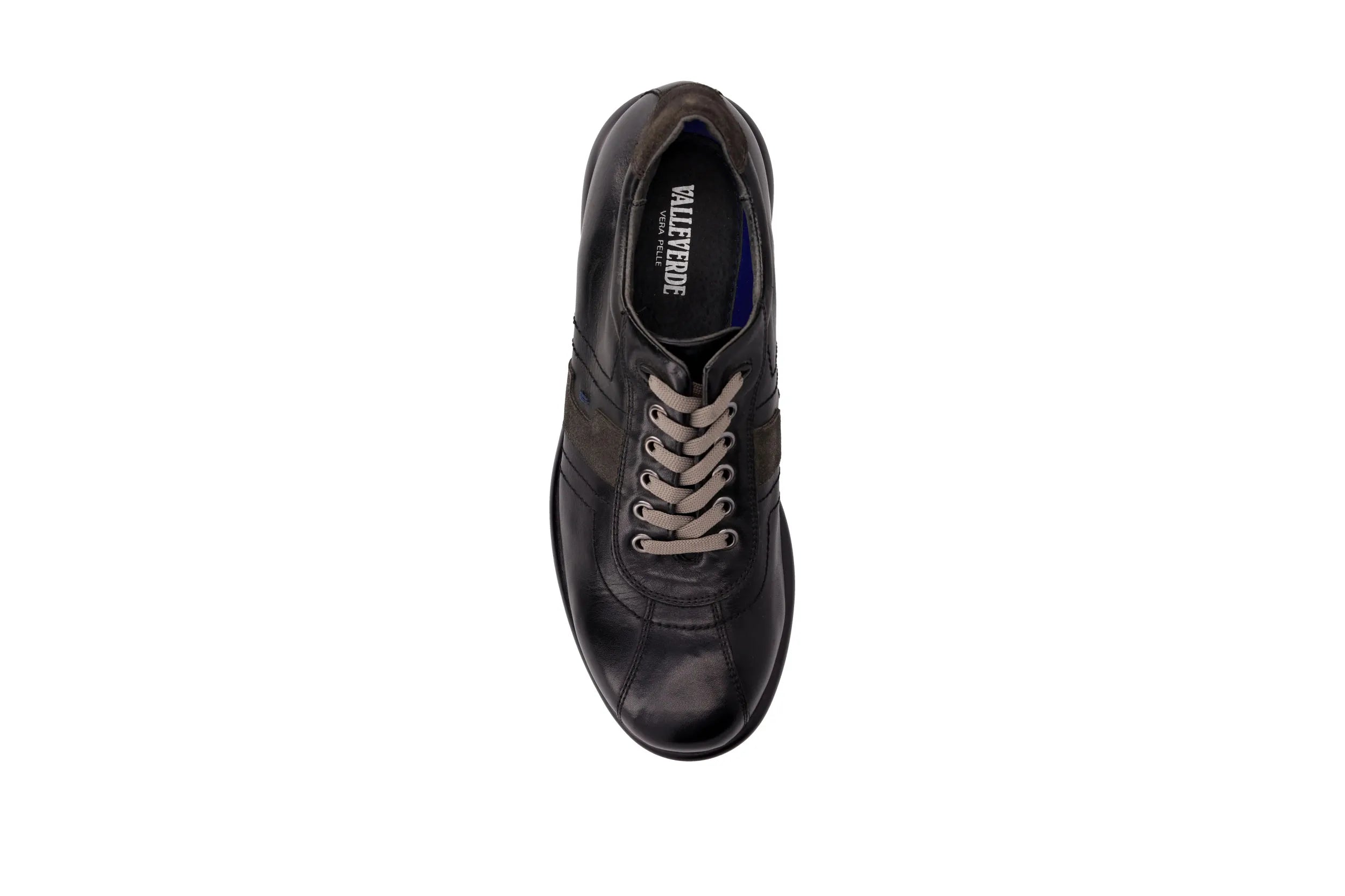 Valleverde 49801 sneakers uomo con tomaio e sottopiede in pelle