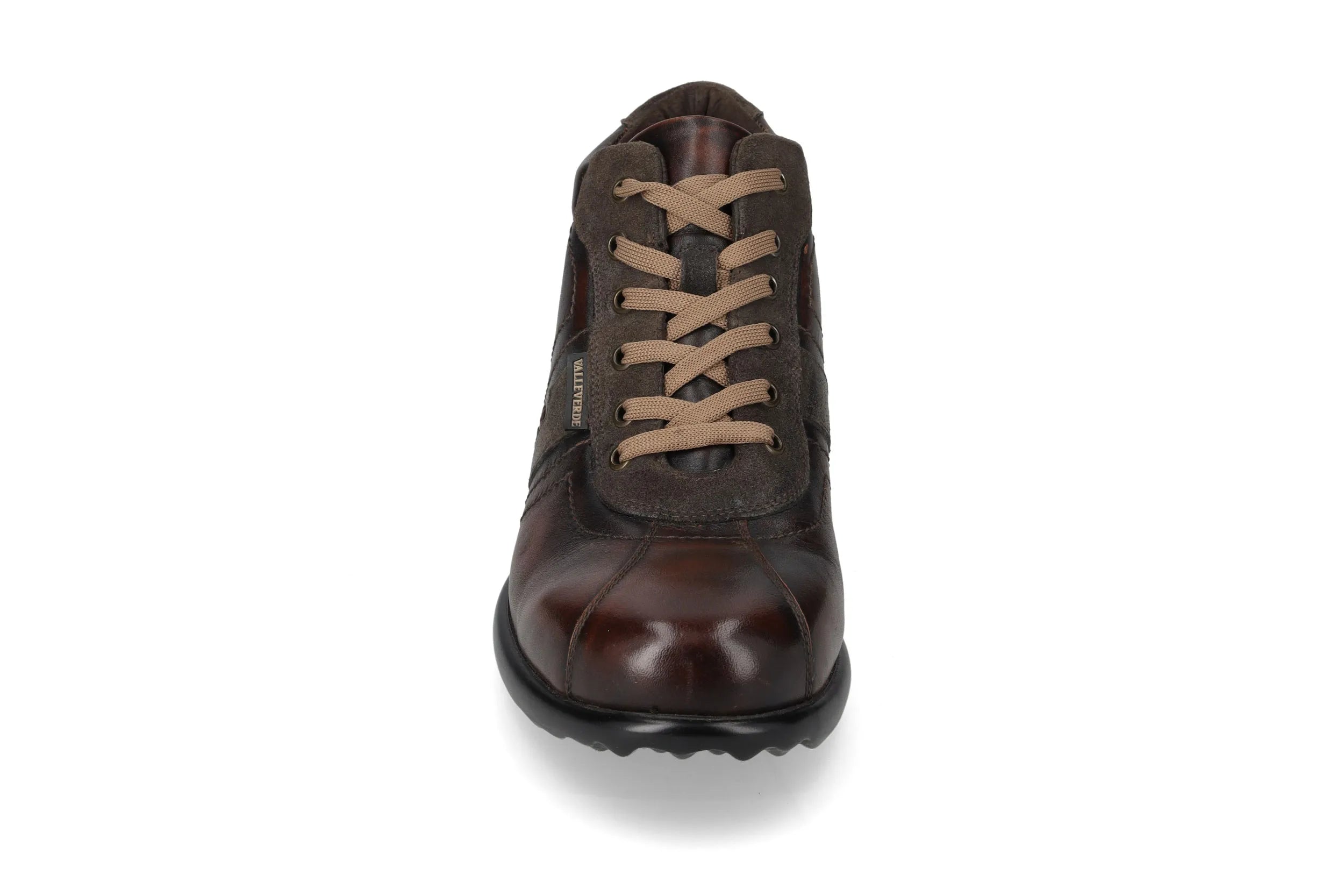 Valleverde 49802 sneakers alte da uomo con tomaio e sottopiede in pelle