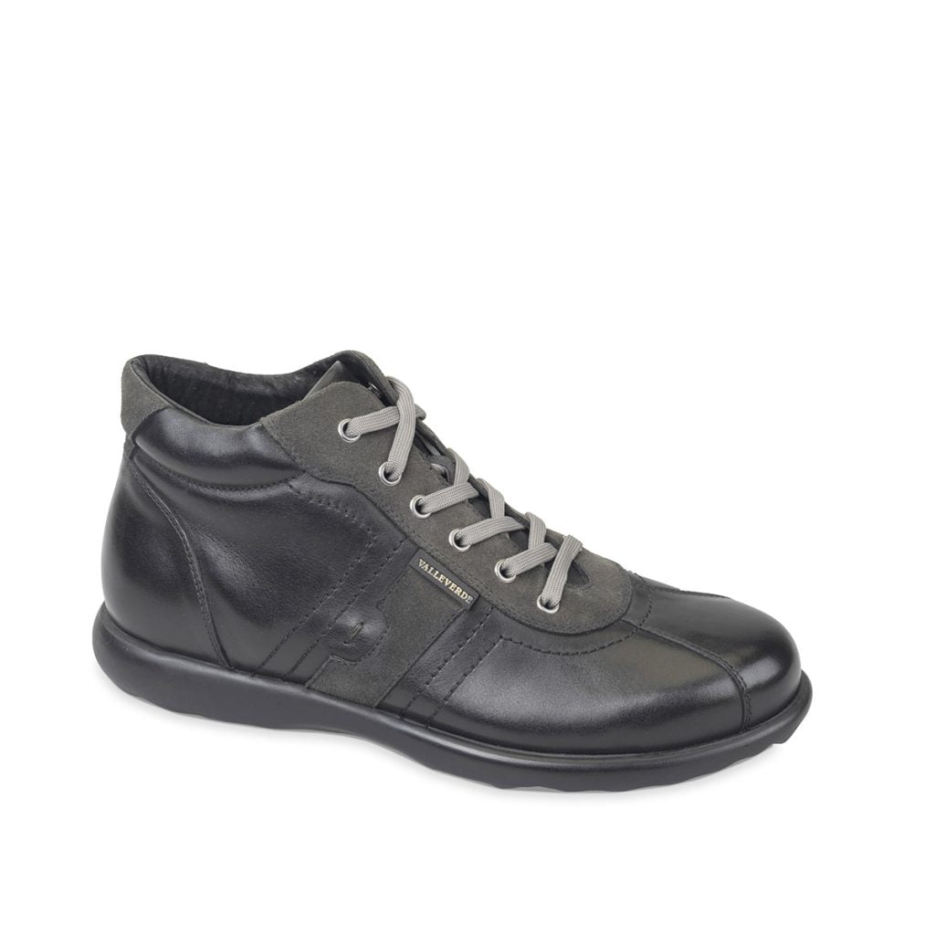 Valleverde 49802 polacco uomo in pelle nero