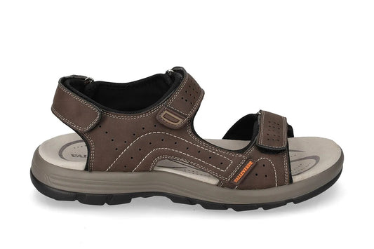 Valleverde 54802 Sandalo sportivo uomo con doppio velcro