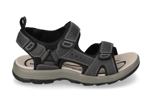 Valleverde 54803 Sandalo sportivo uomo con doppio velcro