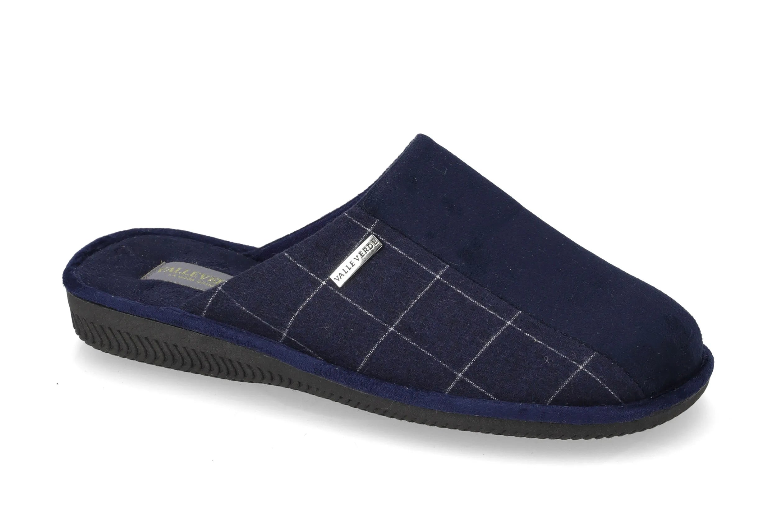 Valleverde 55802 Ciabatta uomo con tomaio in tessuto