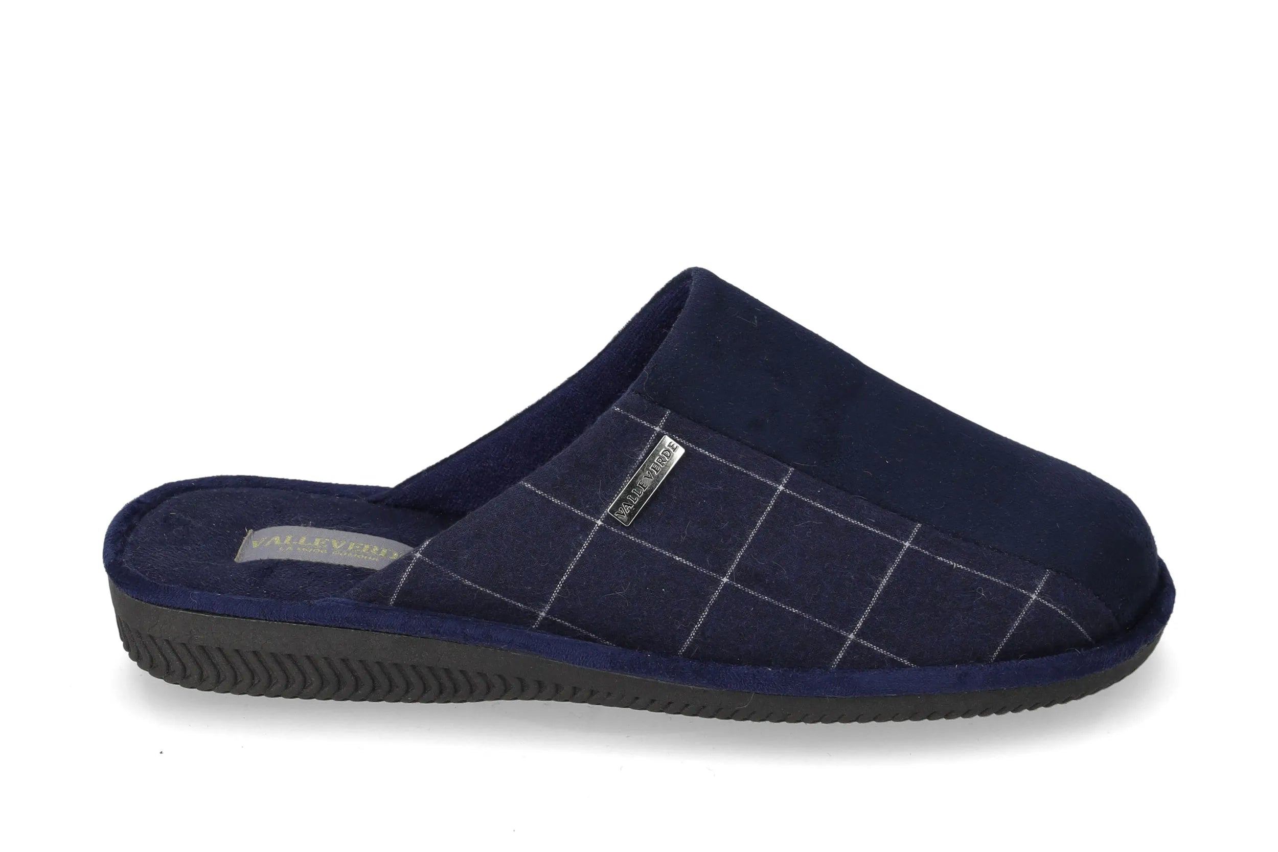 Valleverde 55802 Ciabatta uomo con tomaio in tessuto