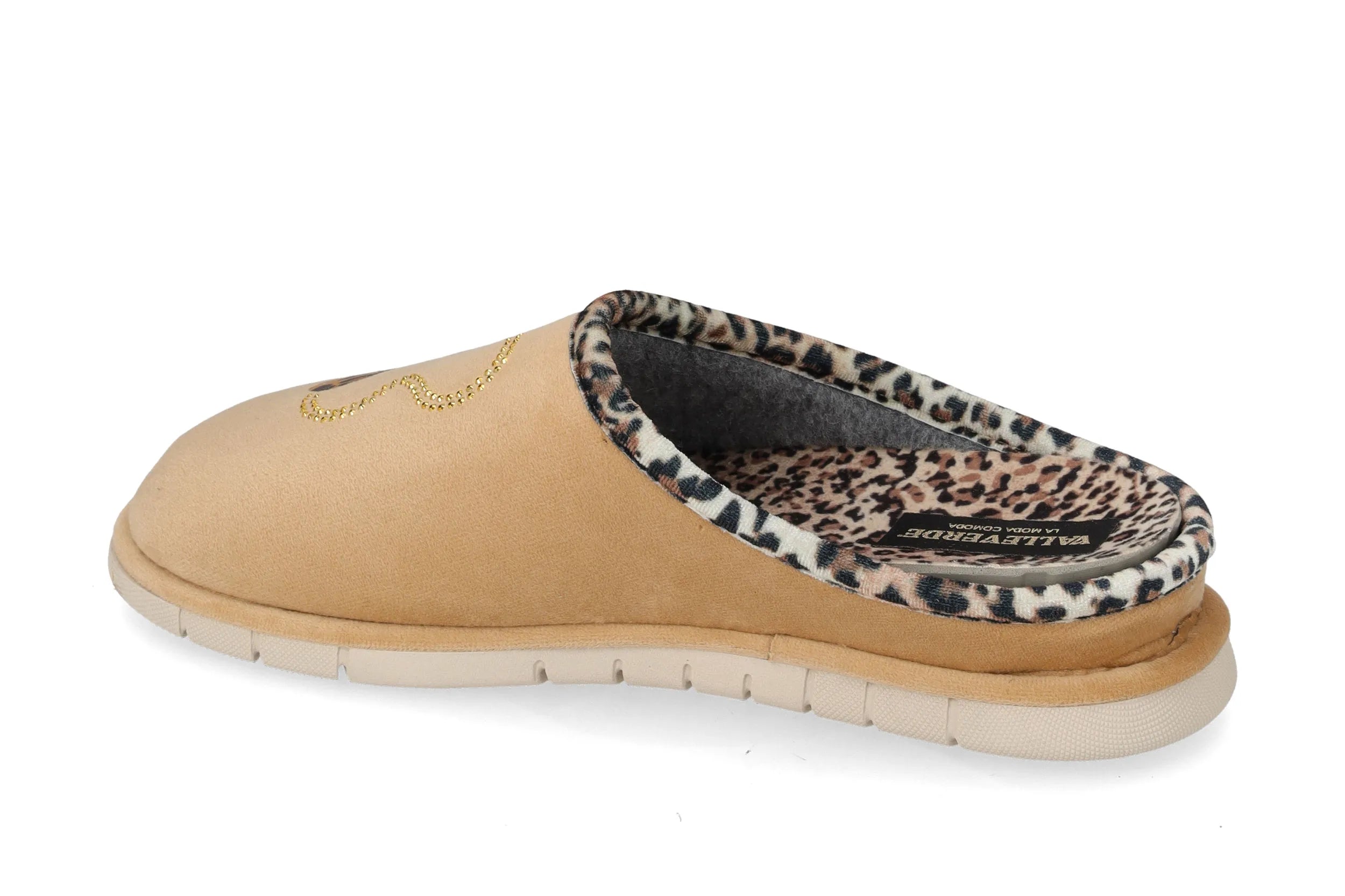 Valleverde 62110 Ciabatta donna con tomaio in tessuto