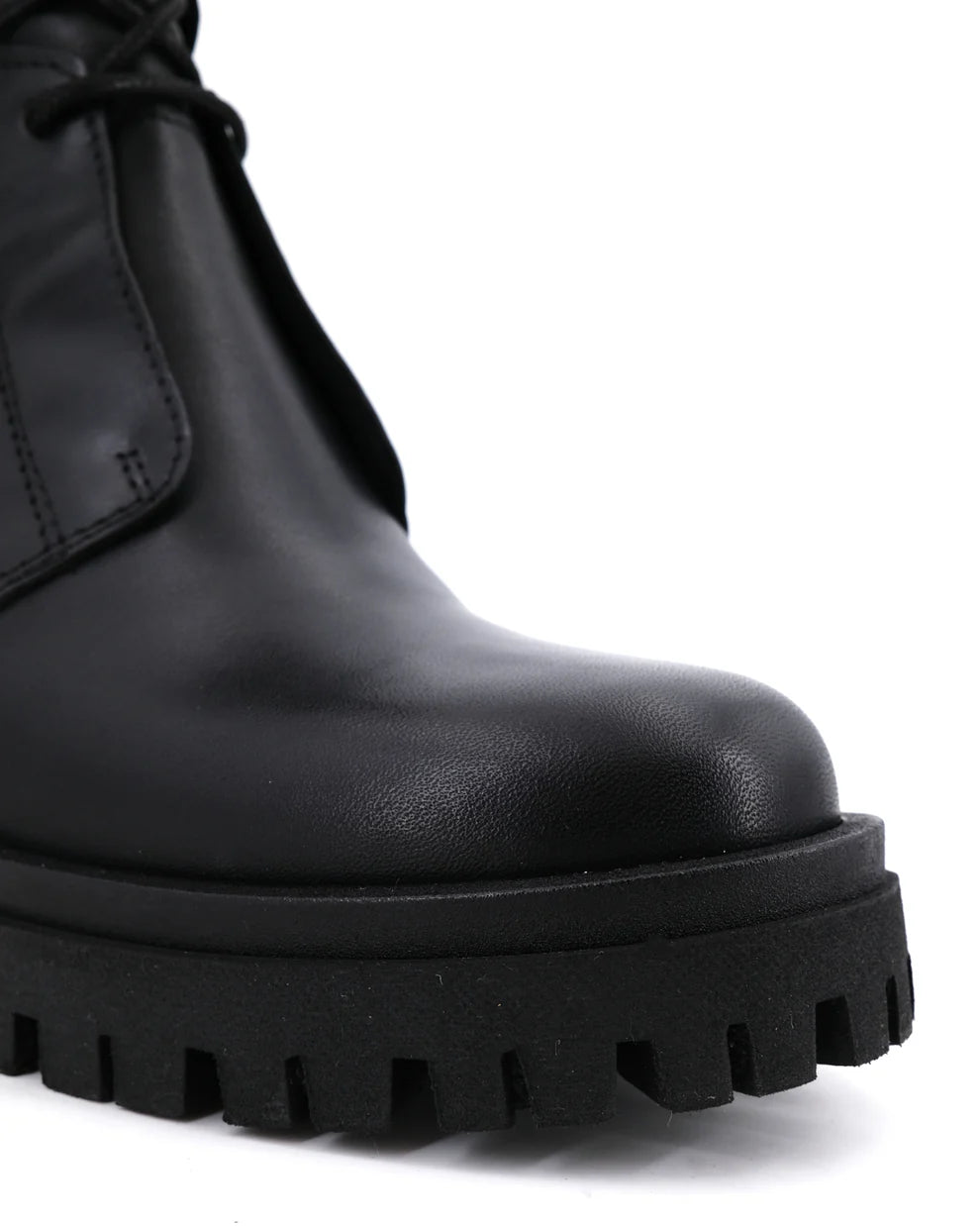 Stelio Malori 7033 anfibio in pelle nero