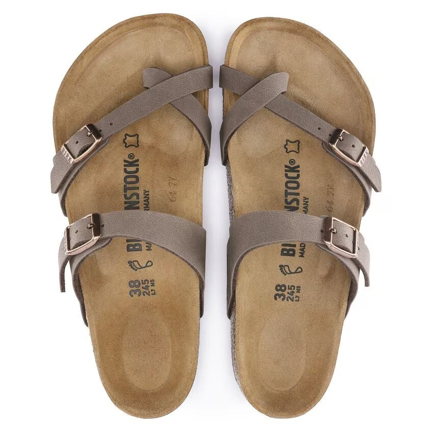Birkenstock 071061 Mayari Birko-Flor Nubuck - Mocca